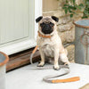 Camello Leather & Grey Tweed Dog Lead